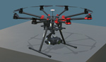DJI Spreading Wings S1000, Octocopter